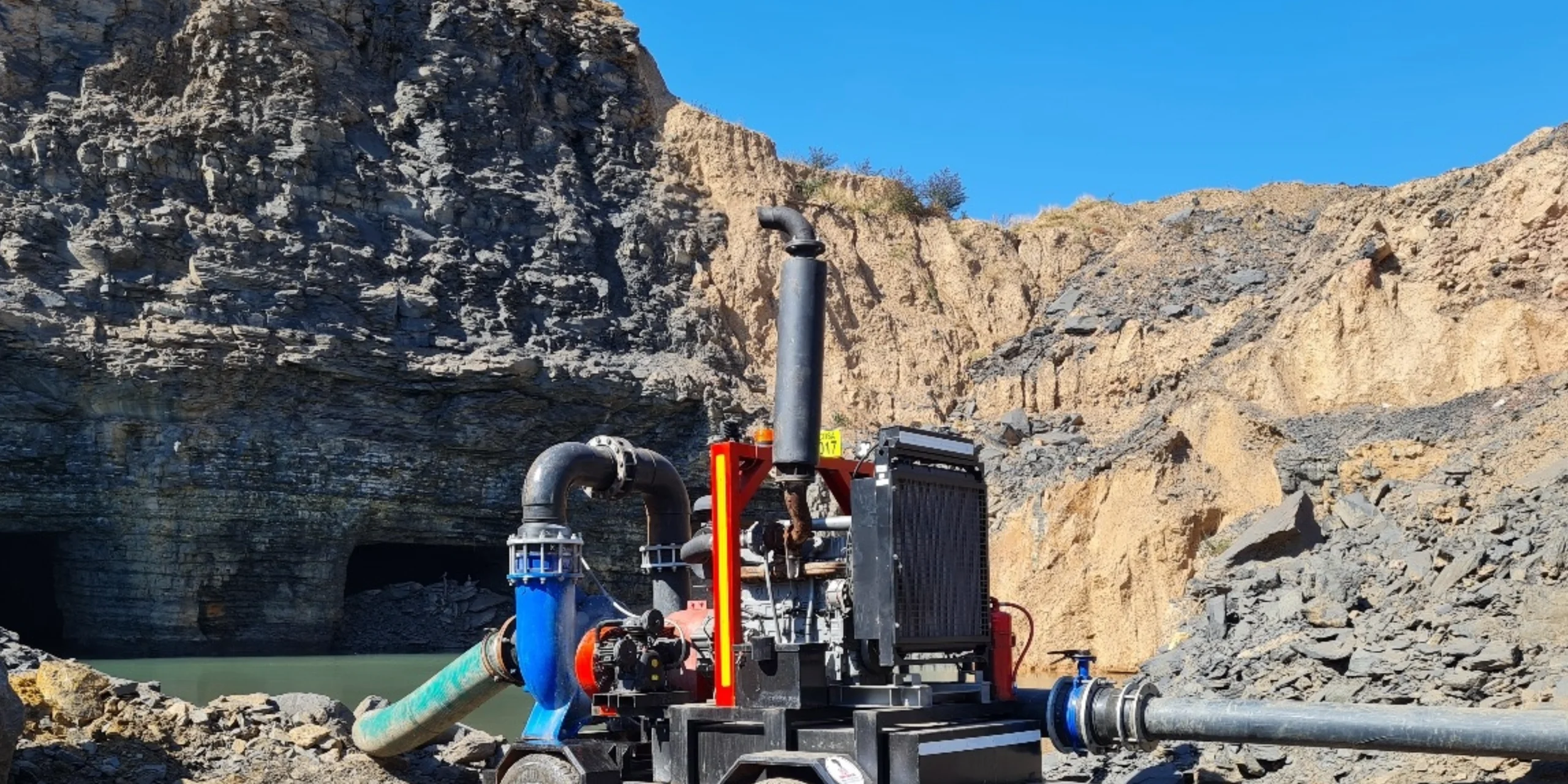 Mine Site Dewatering Pump Mechanical Recovery