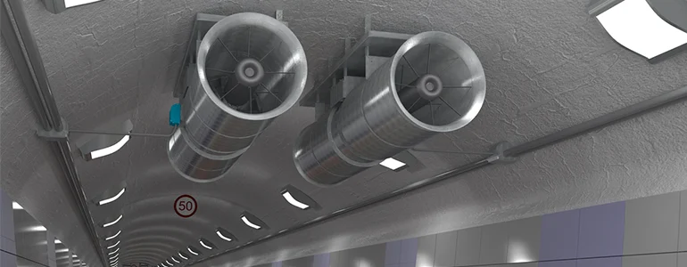 Jet Fan Replacement and Mechanical Ventilation & Damper Support